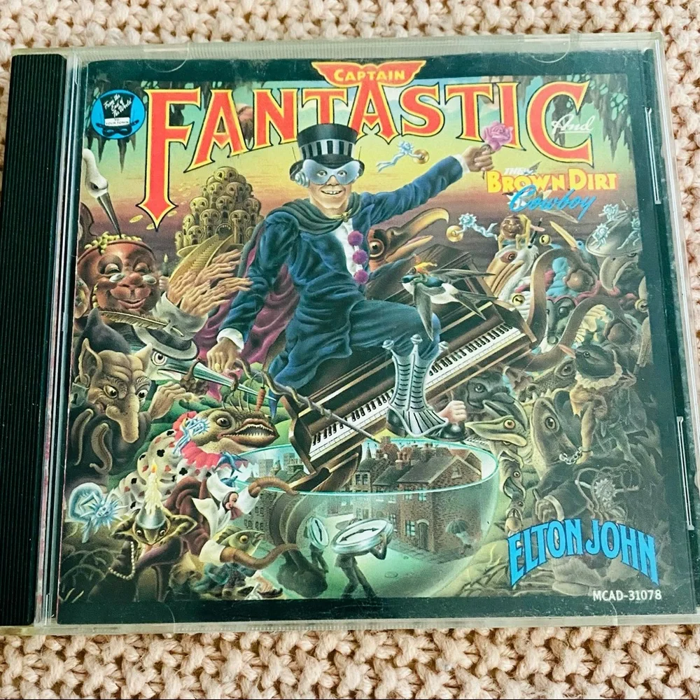 Captain Fantastic and the Brown Dirt Cowboy by Elton John (CD, Jul-1986, MCA) D1 - Picture 1 of 4
